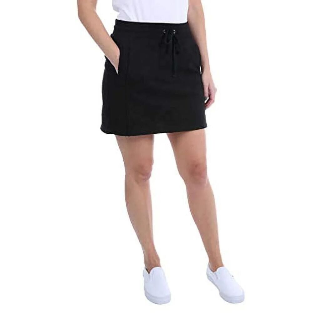 NWT NEW Jones New York Womens Skort w/Pockets Black Size S Pull-on